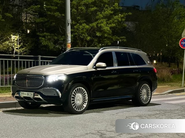 Mercedes-Benz GLS - Class X167 2022 Черный двухцветный из Кореи