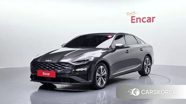 Kia K8 Hybrid 2021 Серый из Кореи