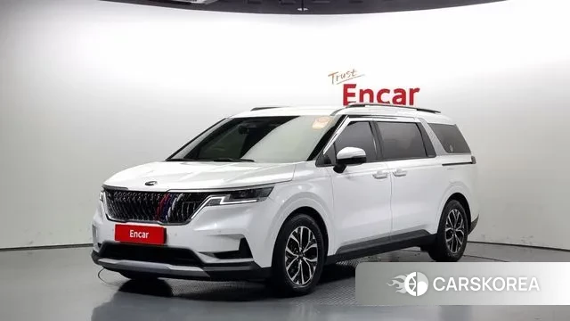 Kia Carnival 4th generation 2021 Белый из Кореи