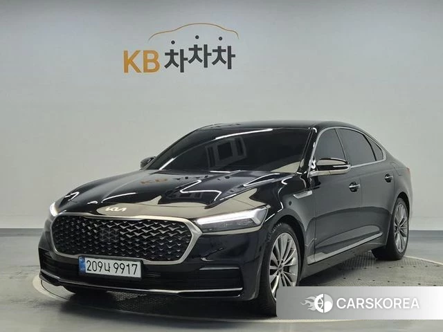 Kia The New K9 2nd generation 2024 Черный из Кореи