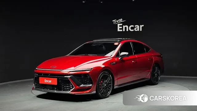 Hyundai Sonata D Edge (DN8) 2024 Красный из Кореи