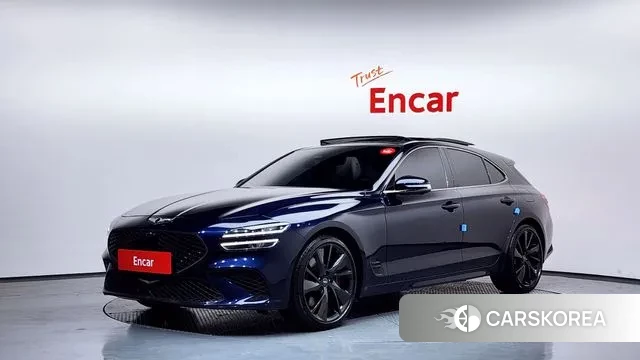 Genesis The New G70 Shooting Brake 2022 Синий из Кореи