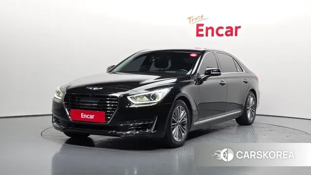 Genesis EQ900 2018 Черный из Кореи