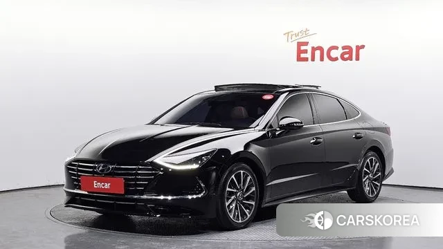 Hyundai Sonata (DN8) 2019 Черный из Кореи