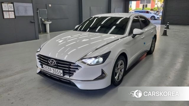 Hyundai Sonata (DN8) 2019 Белый из Кореи