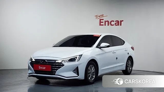 Hyundai The New Avante AD 2019 Белый из Кореи