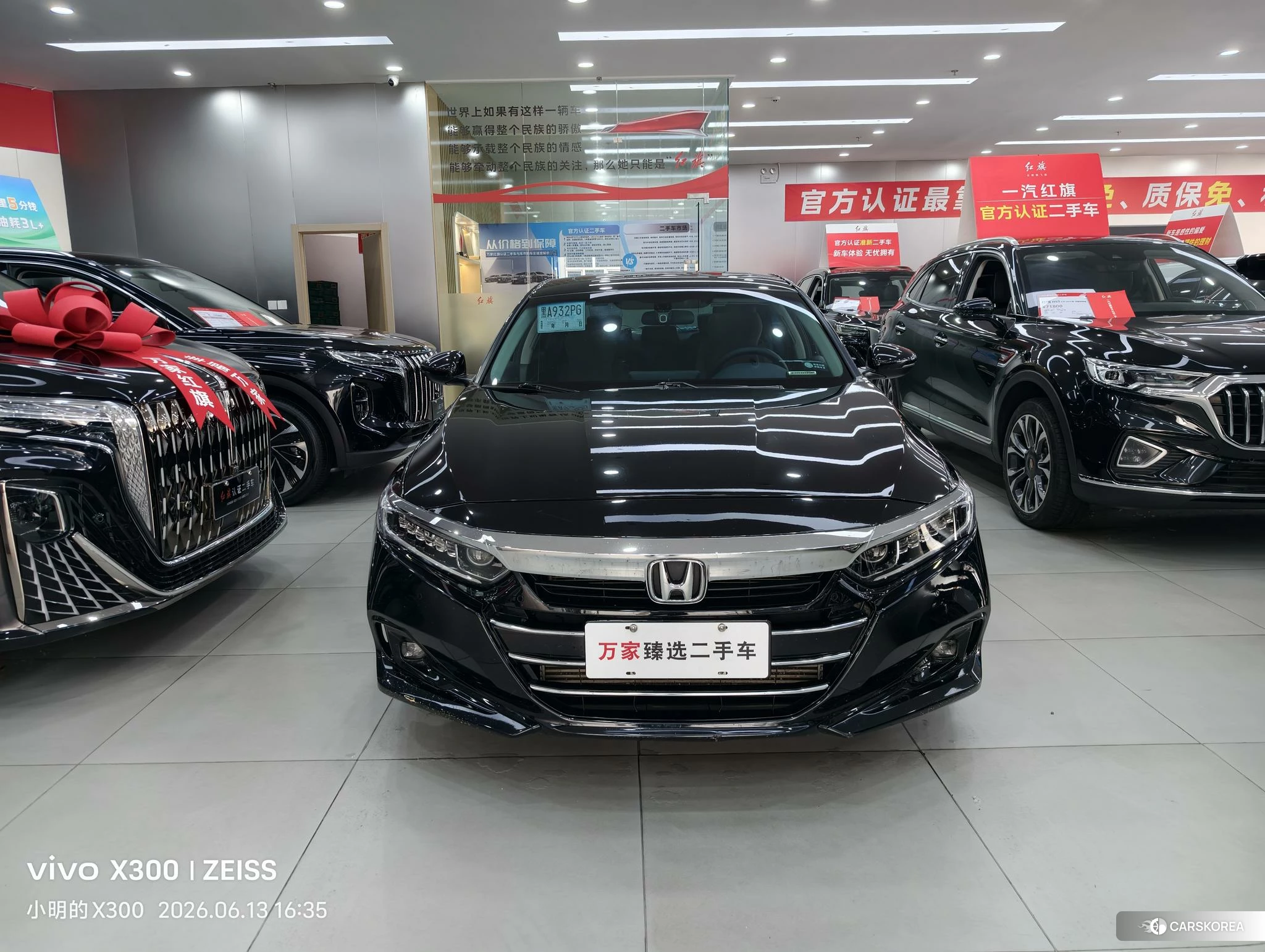 Honda Accord 2021 Черный из Китая