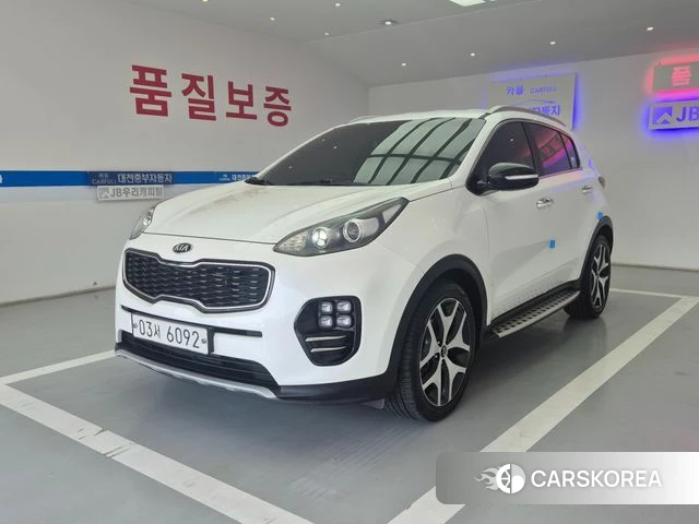 Kia Sportage 4th Generation 2018 Белый из Кореи