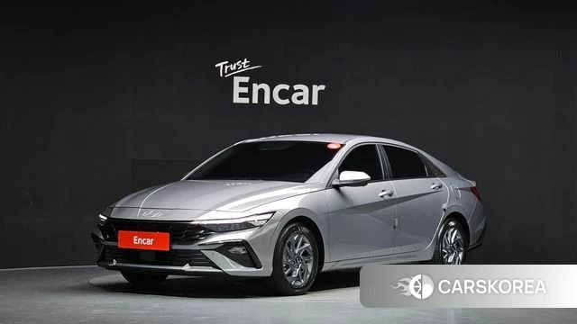 Hyundai The New Avante (CN7) 2025 Серебристо-серый из Кореи