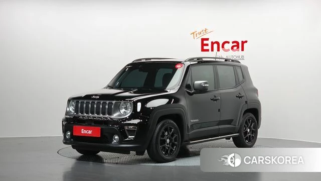 Jeep Renegade 2019 Черный из Кореи