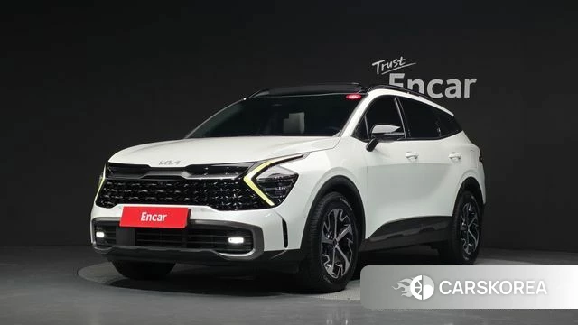 Kia Sportage 5th Generation Hybrid 2022 Белый из Кореи