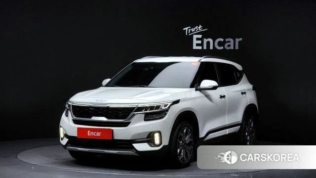 Kia Seltos 2022 Белый из Кореи