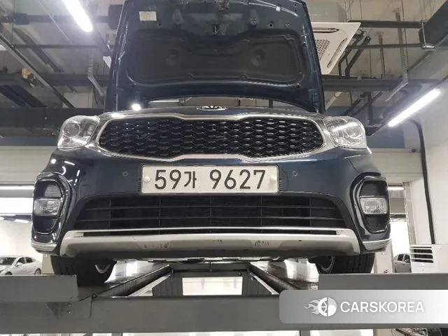 Kia The New Carens 2018 Синий из Кореи
