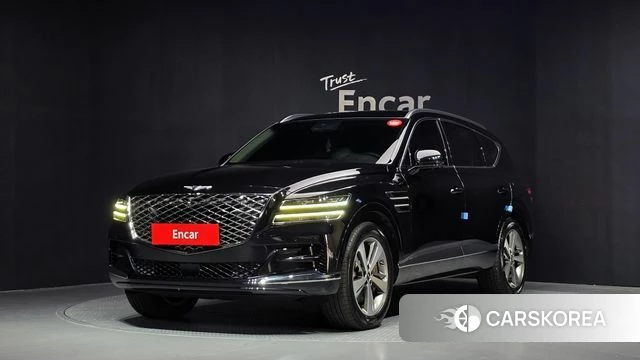 Genesis GV80 2021 Черный из Кореи