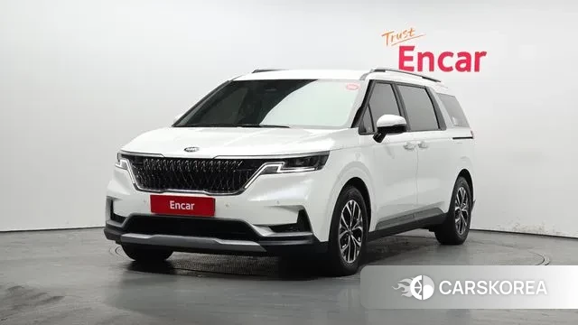 Kia Carnival 4th generation 2021 Белый из Кореи