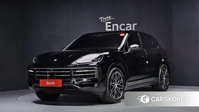 Porsche Cayenne (PO536) 2024 Черный из Кореи