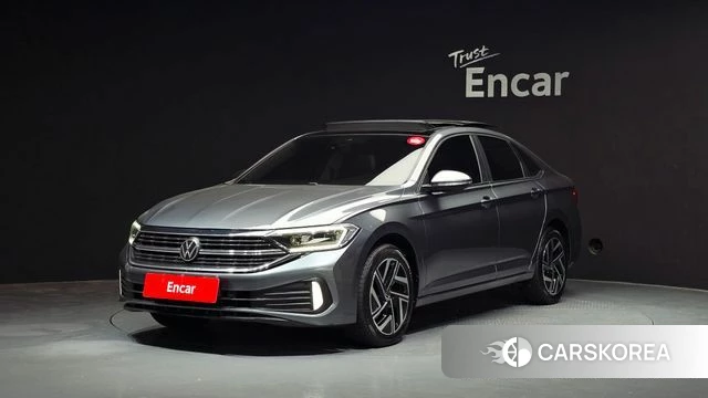 Volkswagen 7th Generation of Jetta 2023 Серый из Кореи