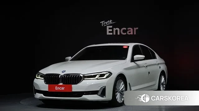 BMW 5 Series (G30) 2021 Белый из Кореи