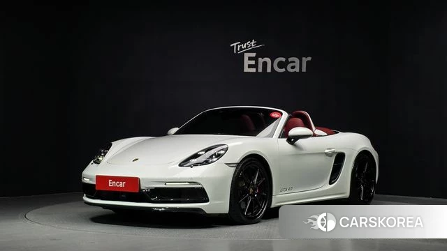 Porsche 718 Boxster 2024 Белый из Кореи