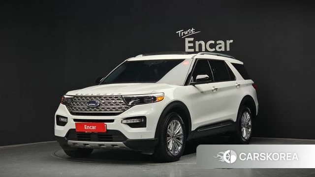 Ford Explorer 6th Generation 2022 Белый из Кореи