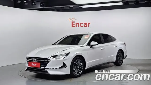 Hyundai Sonata Hybrid (DN8) 2021 Белый из Кореи