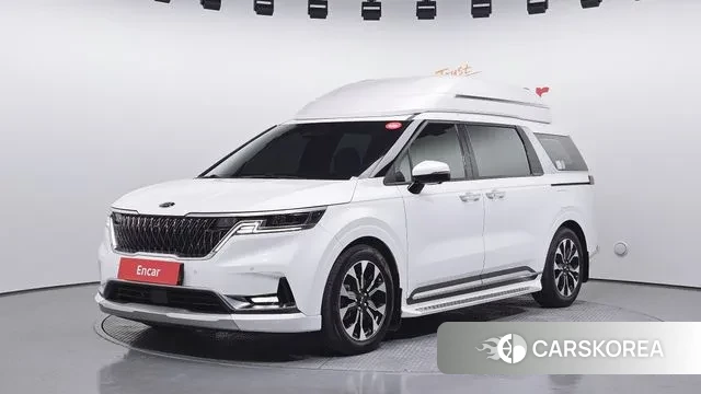 Kia Carnival 4th generation 2021 Белый из Кореи