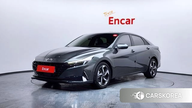 Hyundai Avante (CN7) 2021 Серый из Кореи