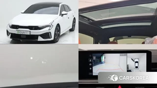 Kia The New K5 Hybrid 3rd generation 2024 Белый из Кореи