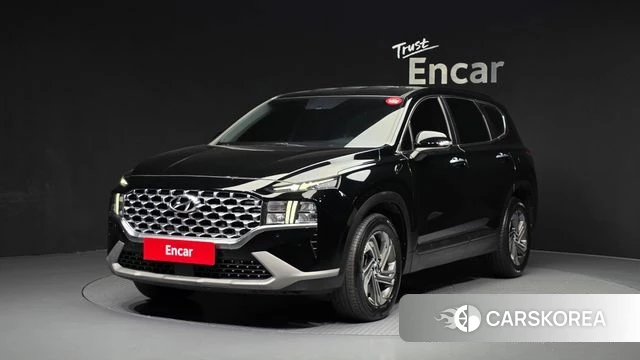 Hyundai The New Santa Fe 2021 Черный из Кореи