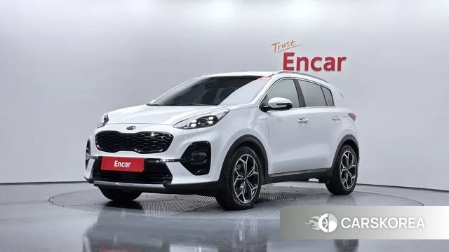 Kia Sportage The Bold 2019 Белый из Кореи