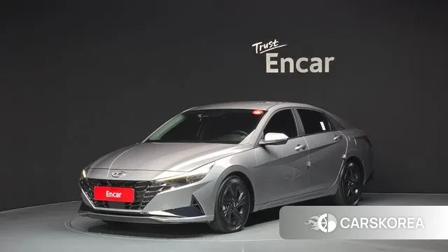 Hyundai Avante Hybrid (CN7) 2021 Серый из Кореи