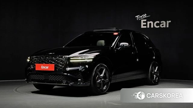 Genesis GV70 2024 Черный из Кореи