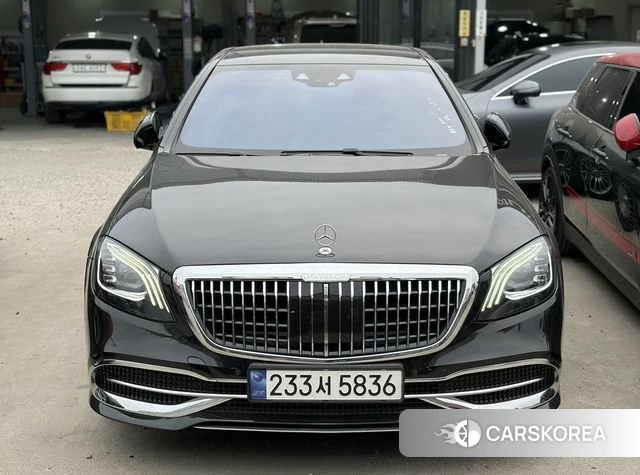 Mercedes-Benz S-Class W222 2018 Черный из Кореи
