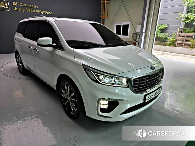 Kia The New Carnival 2018 Белый из Кореи