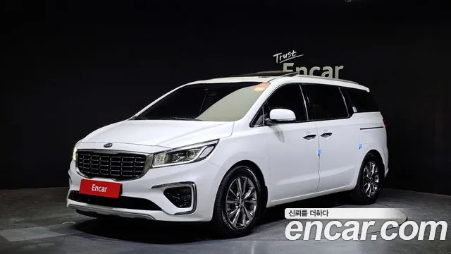 Kia The New Carnival 2020 Белый из Кореи