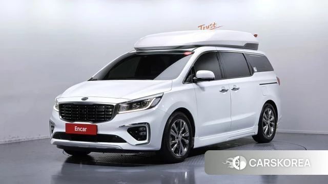 Kia The New Carnival 2018 Белый из Кореи