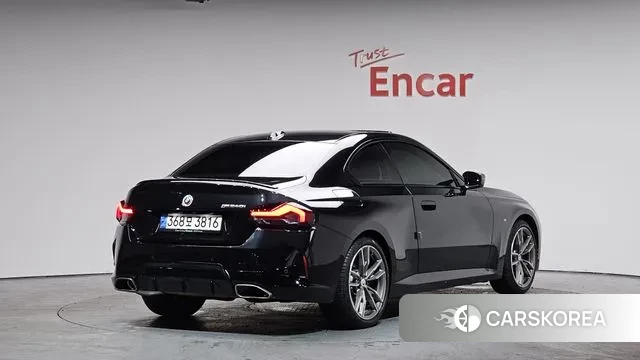 BMW 2 Series (G42) 2023 Черный из Кореи