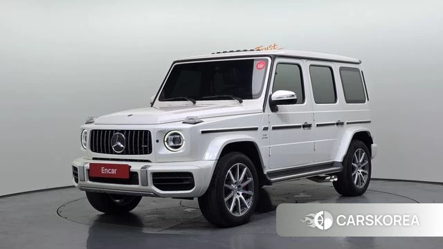 Mercedes-Benz G-Class W463b 2021 Белый из Кореи