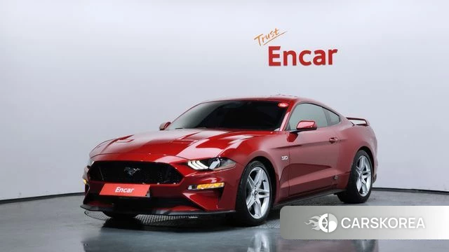 Ford Mustang 2020 Красный из Кореи