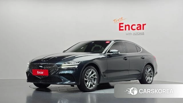 Genesis The New G70 2023 Зеленый из Кореи