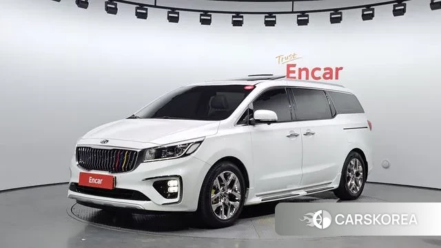 Kia The New Carnival 2019 Белый из Кореи