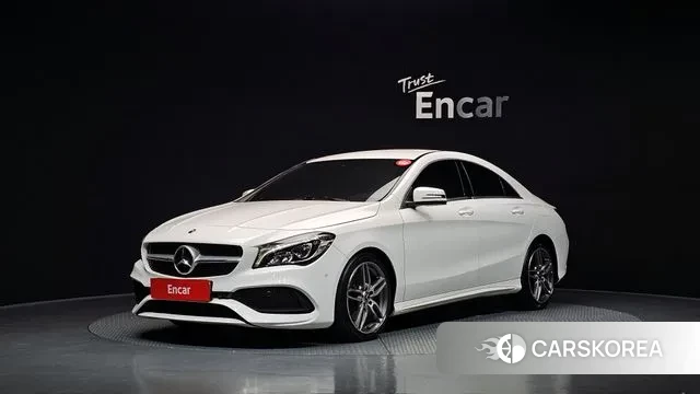 Mercedes-Benz CLA-Class C117 2018 Белый из Кореи