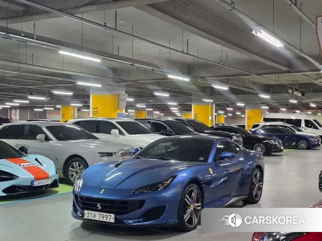 Ferrari Portofino 2019 Синий из Кореи