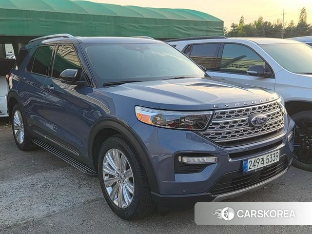Ford Explorer 6th Generation 2021 Темно-зеленый из Кореи
