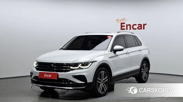 Volkswagen Tiguan second Generation 2024 Белый из Кореи