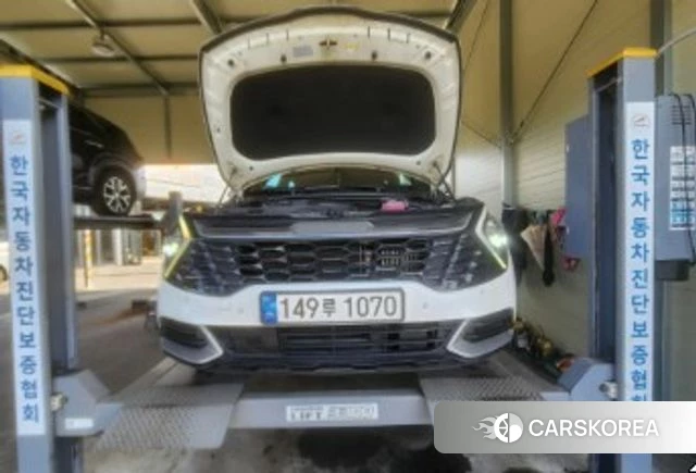 Kia Sportage 5th Generation Hybrid 2022 Белый из Кореи