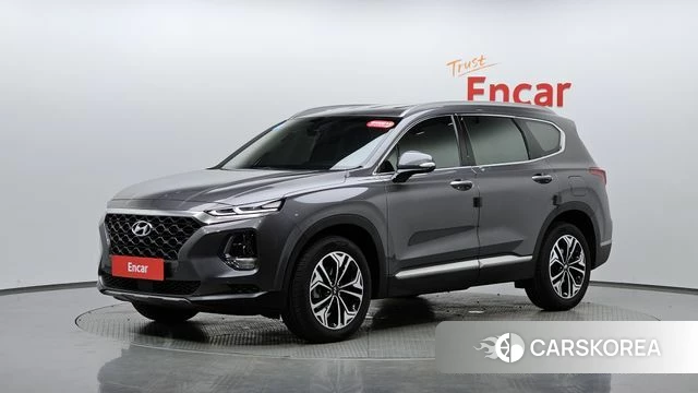Hyundai Santa Fe TM 2019 Серый из Кореи