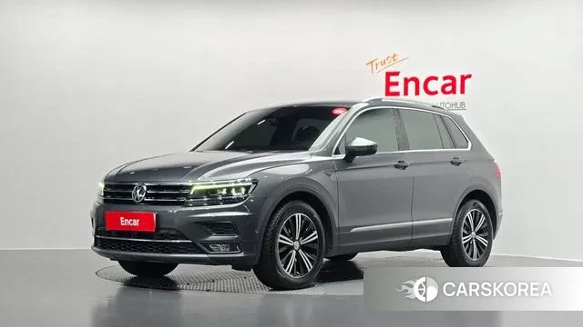 Volkswagen Tiguan second Generation 2019 Серый из Кореи