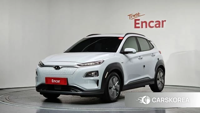 Hyundai Kona Electric 2019 Белый из Кореи