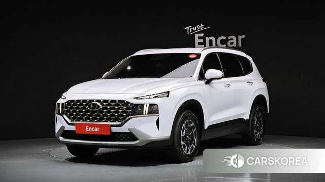 Hyundai The New Santa Fe 2022 Белый из Кореи